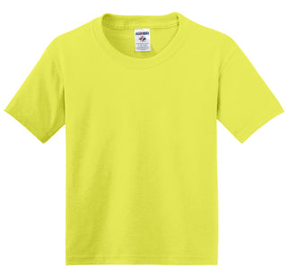 Jerzees Youth Dri-Power 50/50 Cotton/Poly T-Shirt (Neon Yellow)