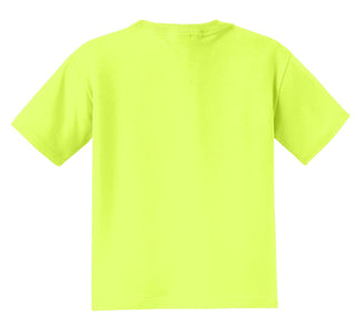 Jerzees Youth Dri-Power 50/50 Cotton/Poly T-Shirt (Safety Green)