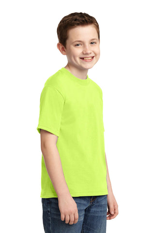 Jerzees Youth Dri-Power 50/50 Cotton/Poly T-Shirt (Safety Green)