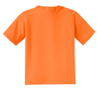 Jerzees Youth Dri-Power 50/50 Cotton/Poly T-Shirt (Safety Orange)