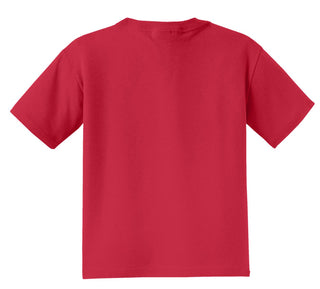 Jerzees Youth Dri-Power 50/50 Cotton/Poly T-Shirt (True Red)