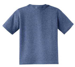 Jerzees Youth Dri-Power 50/50 Cotton/Poly T-Shirt (Vintage Heather Blue)