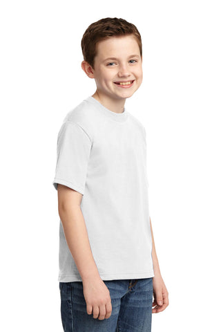 Jerzees Youth Dri-Power 50/50 Cotton/Poly T-Shirt (White)