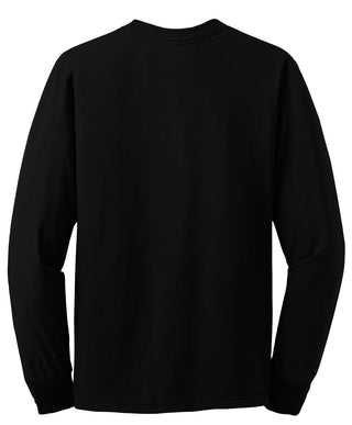 Jerzees Dri-Power 50/50 Cotton/Poly Long Sleeve T-Shirt (Black)