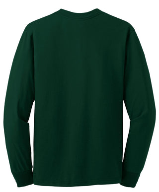 Jerzees Dri-Power 50/50 Cotton/Poly Long Sleeve T-Shirt (Forest Green)