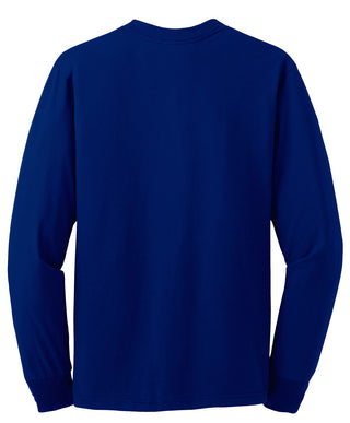 Jerzees Dri-Power 50/50 Cotton/Poly Long Sleeve T-Shirt (Royal)