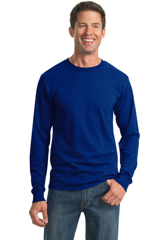 Jerzees Dri-Power 50/50 Cotton/Poly Long Sleeve T-Shirt (Royal)