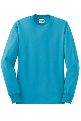 Jerzees Dri-Power 50/50 Cotton/Poly Long Sleeve T-Shirt (California Blue)