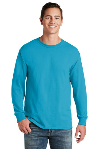 Jerzees Dri-Power 50/50 Cotton/Poly Long Sleeve T-Shirt (California Blue)