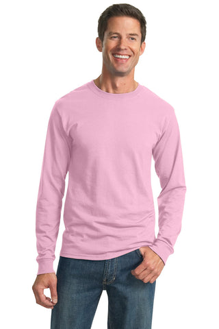 Jerzees Dri-Power 50/50 Cotton/Poly Long Sleeve T-Shirt (Classic Pink)