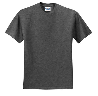 Jerzees Dri-Power 50/50 Cotton/Poly T-Shirt (Black Heather)