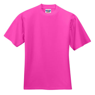 Jerzees Dri-Power 50/50 Cotton/Poly T-Shirt (Cyber Pink)