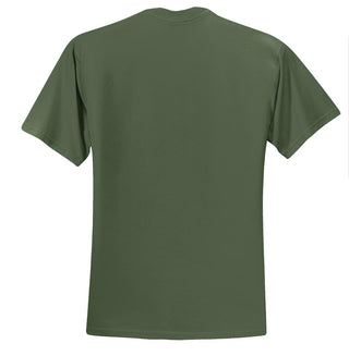 Jerzees Dri-Power 50/50 Cotton/Poly T-Shirt (Military Green)