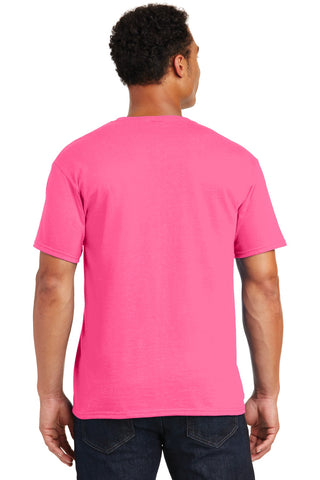 Jerzees Dri-Power 50/50 Cotton/Poly T-Shirt (Neon Pink)