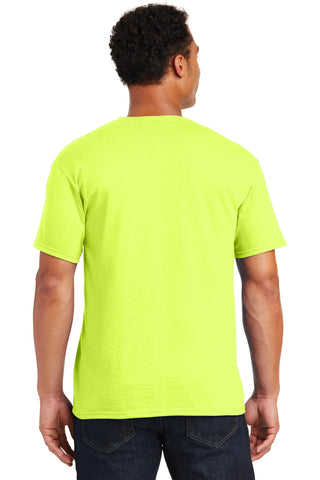 Jerzees Dri-Power 50/50 Cotton/Poly T-Shirt (Safety Green)