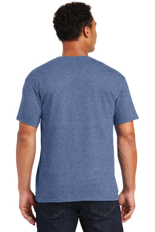 Jerzees Dri-Power 50/50 Cotton/Poly T-Shirt (Vintage Heather Blue)