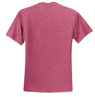 Jerzees Dri-Power 50/50 Cotton/Poly T-Shirt (Vintage Heather Red)