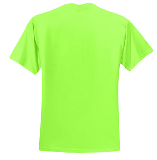 Jerzees Dri-Power 50/50 Cotton/Poly T-Shirt (Neon Green)