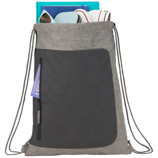 Printwear Reclaim Recycled Drawstring Bag (Graphite)