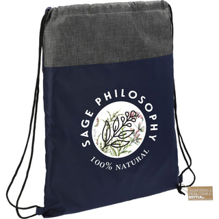 Printwear Ash Recycled Drawstring Bag (Navy)