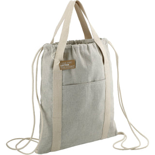 Printwear Repose 5oz. Recycled Cotton Drawstring Bag (Natural)
