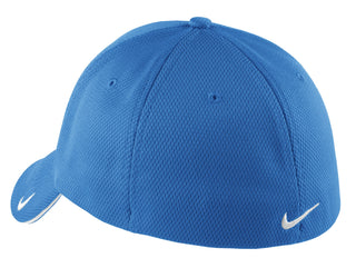 Nike Dri-FIT Mesh Swoosh Flex Sandwich Cap (Pacific Blue)