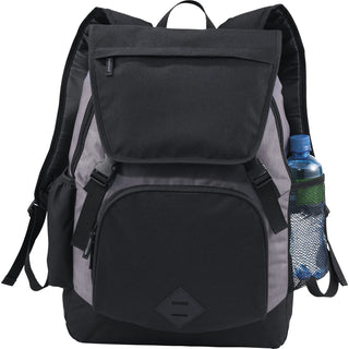 Printwear Pike 17" Computer Backpack (Black)