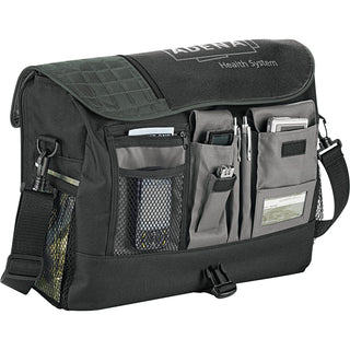 Printwear Verve TSA 15" Computer Messenger Bag (Black)