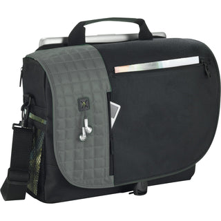 Printwear Verve TSA 15" Computer Messenger Bag (Black)