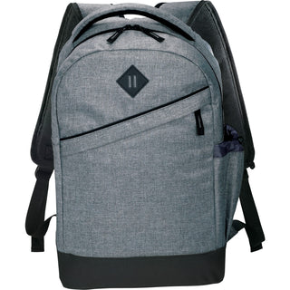 Printwear Graphite Slim 15" Computer Backpack (Charcoal)