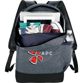 Printwear Graphite Slim 15" Computer Backpack (Charcoal)