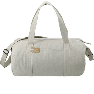 Printwear Repose 10oz Recycled Cotton Barrel Duffel (Gray)