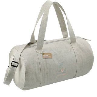 Printwear Repose 10oz Recycled Cotton Barrel Duffel (Gray)