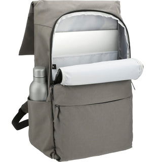 Printwear Merritt Recycled 15" Computer Backpack (Charcoal)