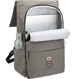 Printwear Merritt Recycled 15" Computer Backpack (Charcoal)