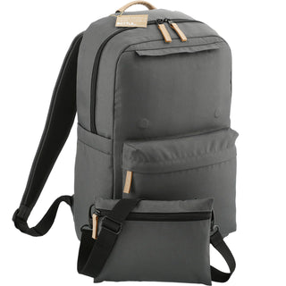 Printwear Aft Recycled 15" Computer Modular Backpack (Charcoal)