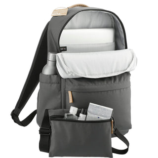 Printwear Aft Recycled 15" Computer Modular Backpack (Charcoal)