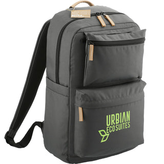 Printwear Aft Recycled 15" Computer Modular Backpack (Charcoal)