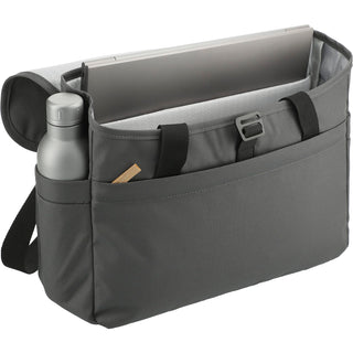 Printwear Aft Recycled 15" Computer Messenger Bag (Charcoal)