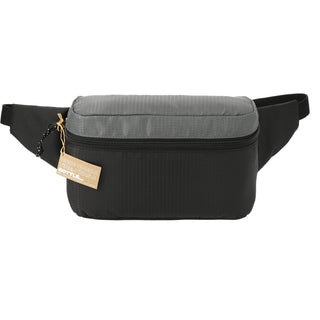 Printwear NBN Trailhead Recycled Fanny Pack (Black/Gray)