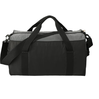 Printwear NBN Trailhead Recycled Duffel (Black/Gray)