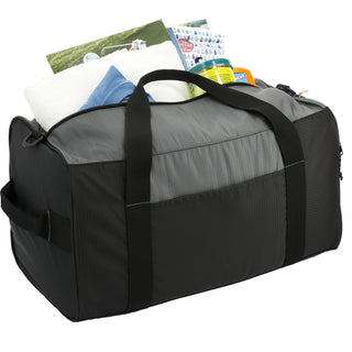 Printwear NBN Trailhead Recycled Duffel (Black/Gray)