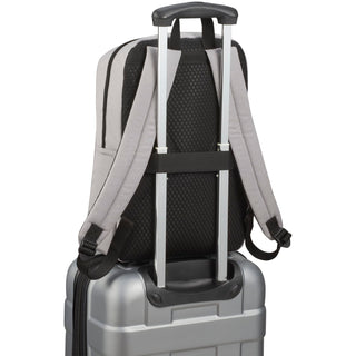 Printwear NBN Whitby Slim 15" Computer Backpack w/ USB Port (Navy/Gray)