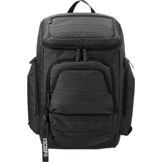 Printwear NBN Whitby 15" Computer Backpack w/ USB Port (Charcoal)