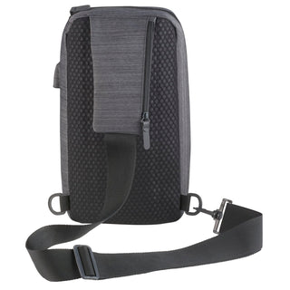 Printwear NBN Whitby Sling w/ USB Port (Charcoal)