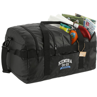 Printwear NBN Recycled Outdoor 60L Duffel (Black)