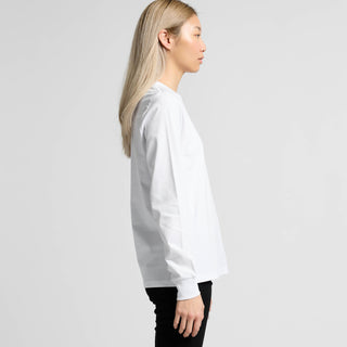 AS Colour Womens Maple L/S Tee (White)