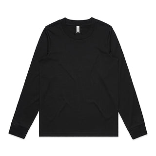 AS Colour Womens Dice L/S Tee (Black)