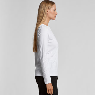 AS Colour Womens Sophie L/S Tee (White)