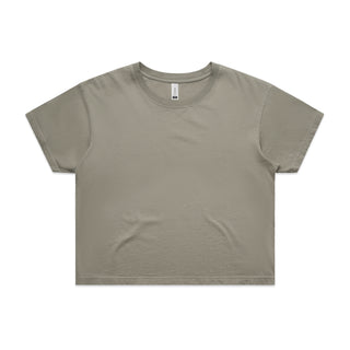 AS Colour Womens Crop Tee (Faded Dust)